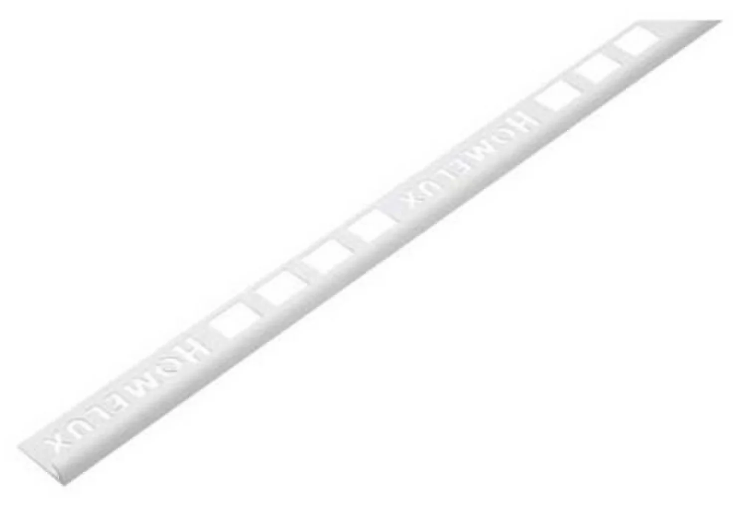 Homelux 9mm Round Edge PVC Tile Trim - White - 1.83m Homelux 9mm Round Edge PVC Tile Trim - White - 1.83m -Flooring And Tile Store 12808390 1454886109114423
