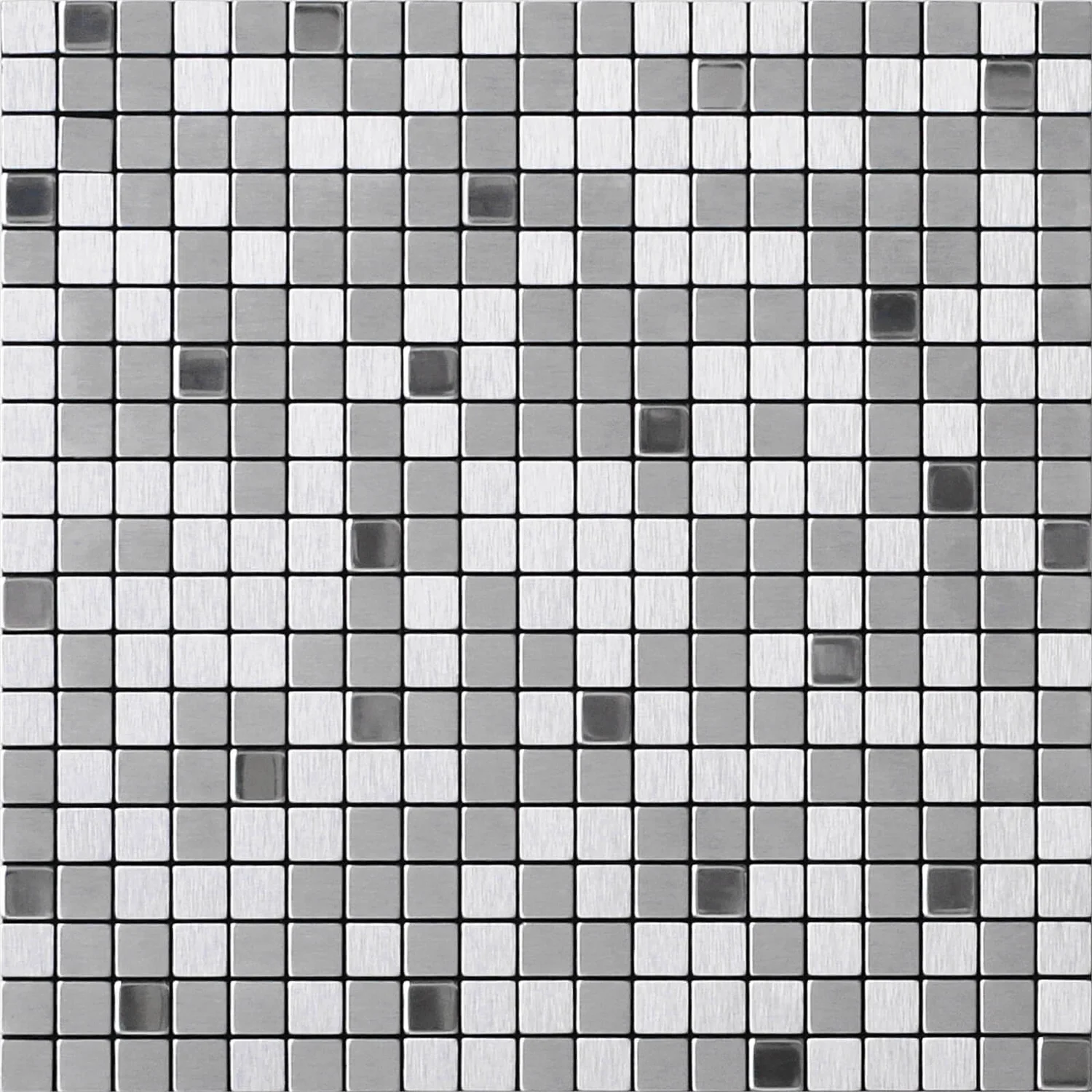 House of Mosaics Riyadh Silver Mosaic Tile (Sample Only) - 150 x 110mm House Of Mosaics Riyadh Silver Mosaic Tile (Sample Only) - 150 X 110mm -Flooring And Tile Store 12829897 7354831907750388