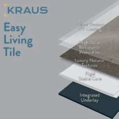 Kraus Rigid Core Luxury Vinyl Floor Tiles - Furness -Flooring And Tile Store 12830673 2024951621396212