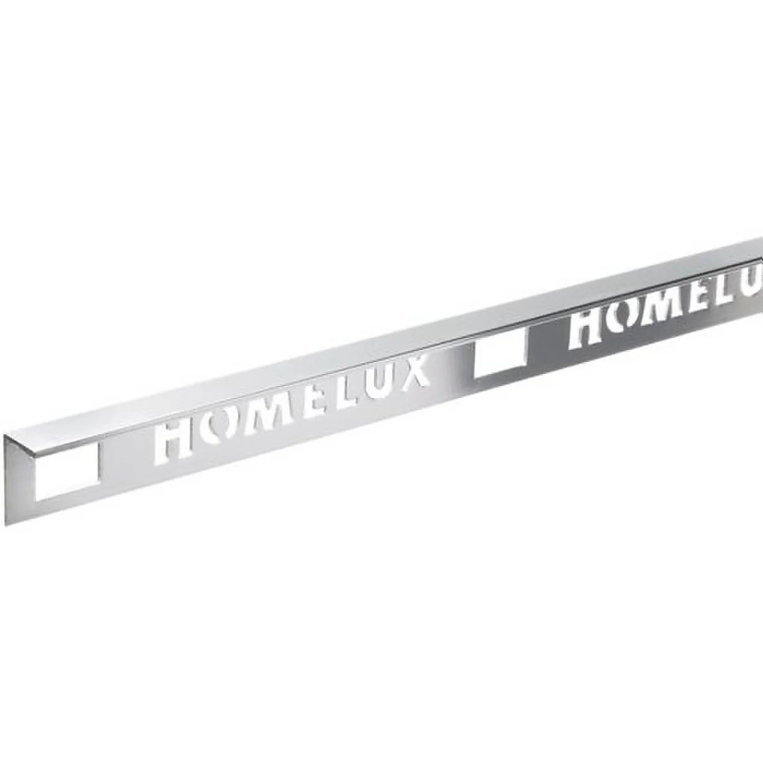 Homelux 10mm Straight Edge Tile Trim - Silver Effect - 1.83m Homelux 10mm Straight Edge Tile Trim - Silver Effect - 1.83m -Flooring And Tile Store 12838842 7084886145579105