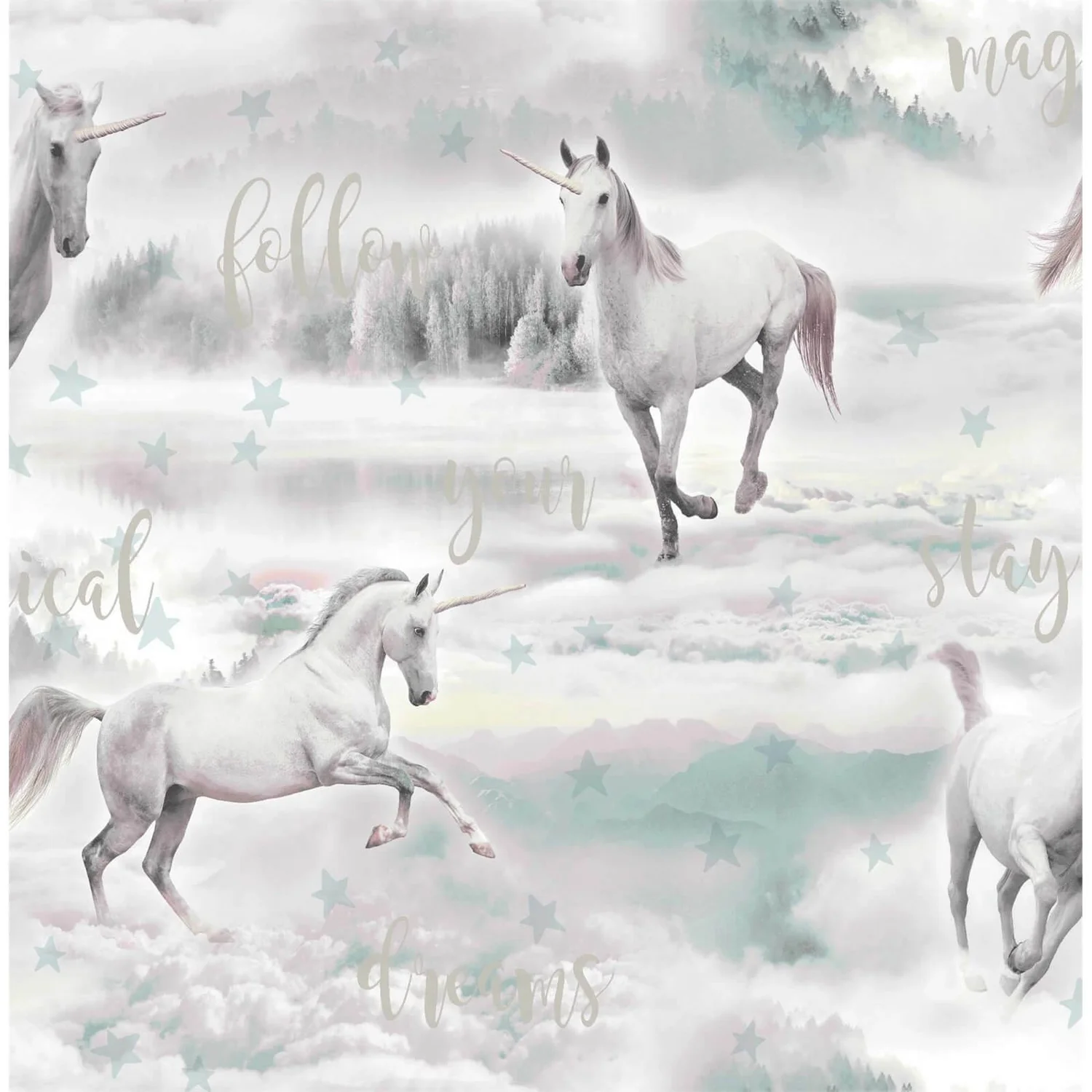 Fresco Unicorn Dreamland Wallpaper Fresco Unicorn Dreamland Wallpaper -Flooring And Tile Store 12840762 4764831949195445