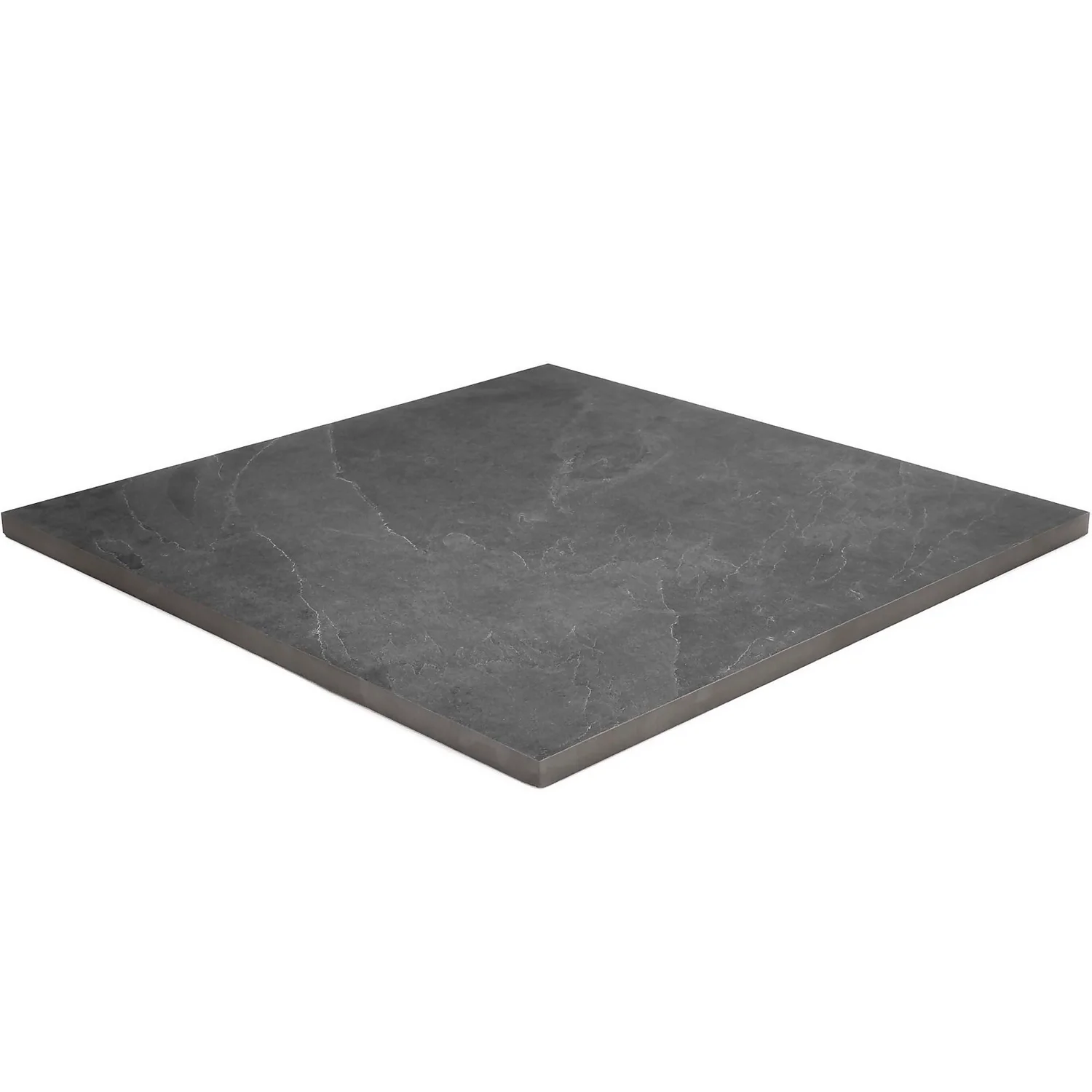 House of Mosaics Slate Black Matt Stone Effect Porcelain Outdoor Tiles 60 x 60cm - Pack of 2 House Of Mosaics Slate Black Matt Stone Effect Porcelain Outdoor Tiles 60 X 60cm - Pack Of 2 -Flooring And Tile Store 13011647 1244869706614795