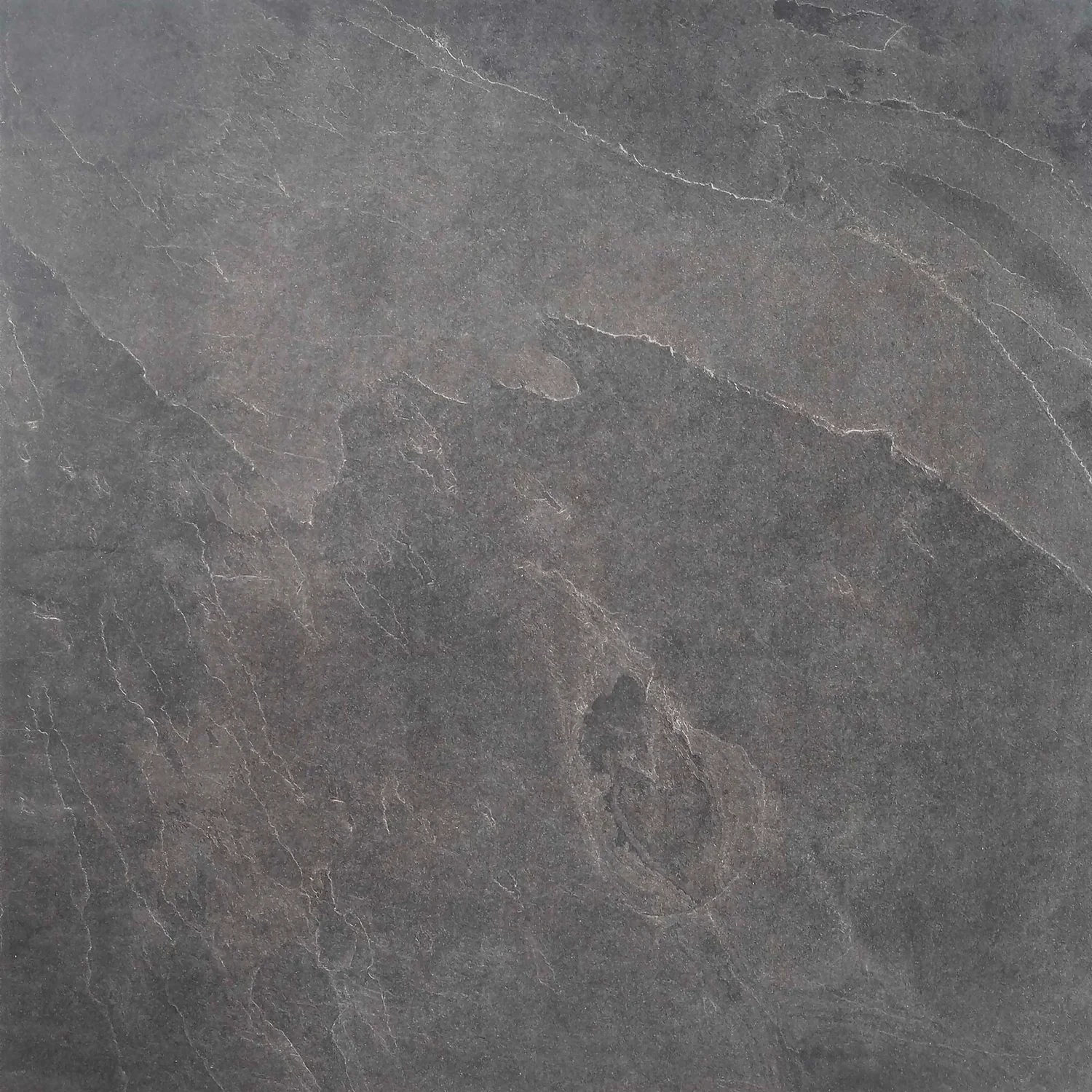 House of Mosaics Slate Black Matt Stone Effect Porcelain Outdoor Tiles 60 x 60cm - Pack of 2 House Of Mosaics Slate Black Matt Stone Effect Porcelain Outdoor Tiles 60 X 60cm - Pack Of 2 -Flooring And Tile Store 13011647 1624869706587282