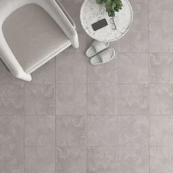 None Cuba Light Grey Ceramic Floor Tile 330 X 300mm -Flooring And Tile Store 13207712 4414915347241422