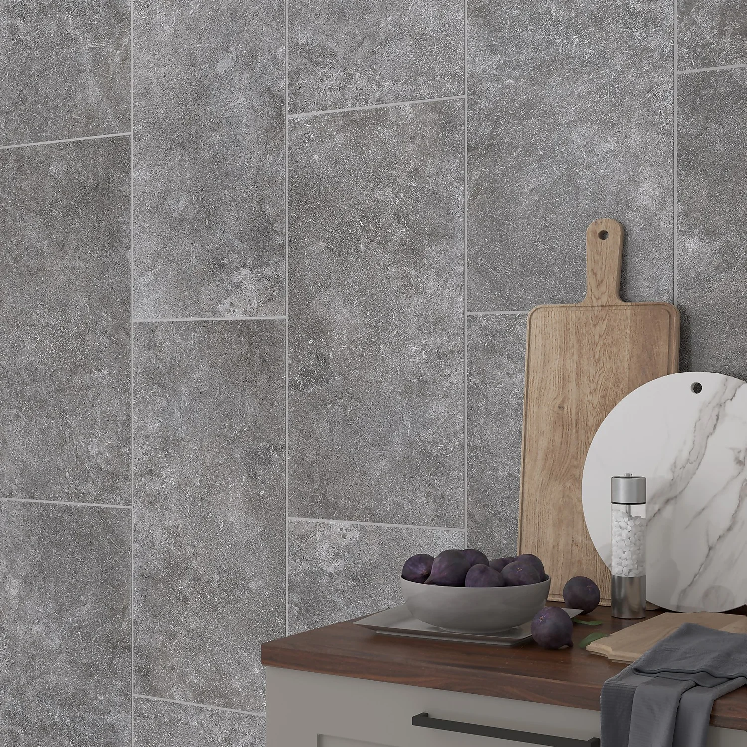 Palio Grey Ceramic Wall & Floor Tile 300 x 600mm None Palio Grey Ceramic Wall & Floor Tile 300 X 600mm -Flooring And Tile Store 13207714 3374909363842288