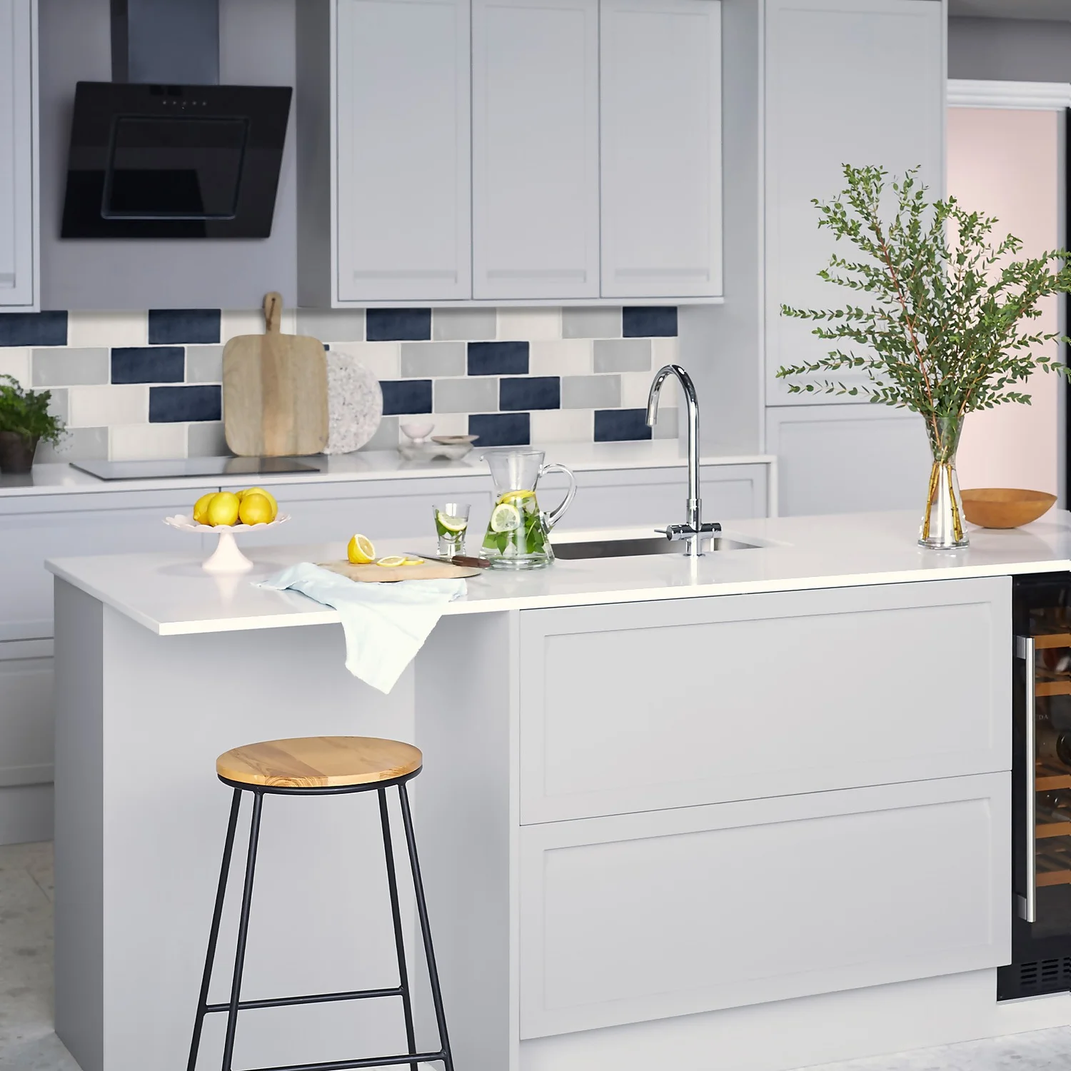 Country Living Artisan Whisper Grey Ceramic Wall Tile 75 x 150mm - 0.5sqm Pack Country Living Artisan Whisper Grey Ceramic Wall Tile 75 X 150mm - 0.5sqm Pack -Flooring And Tile Store 13220553 1874909608086301