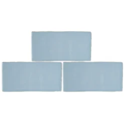 Country Living Artisan Blue Skies Ceramic Wall Tile 75 X 150mm - 0.5sqm Pack -Flooring And Tile Store 13220558 7594916409855063