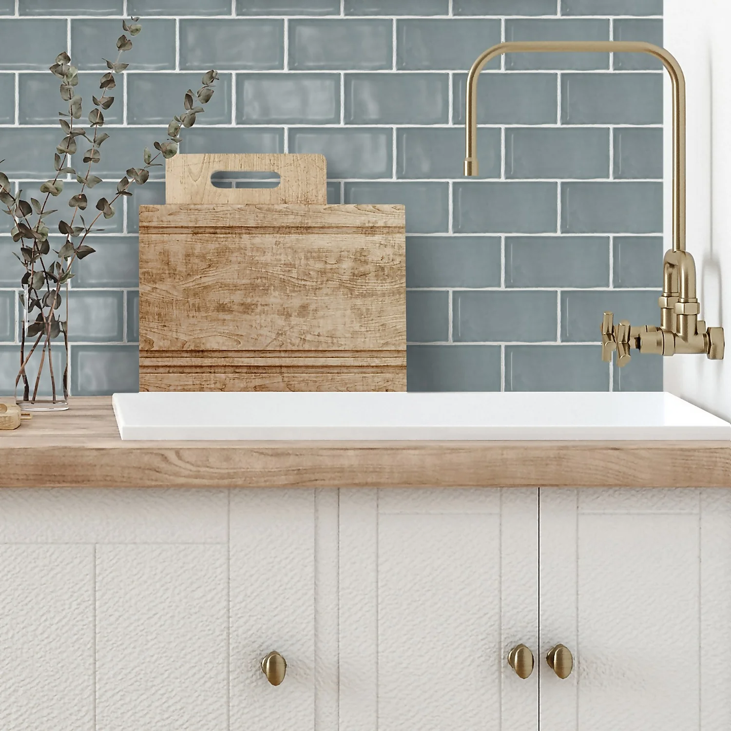 Country Living Artisan Stone Blue Ceramic Wall Tile 75 x 150mm - 0.5sqm Pack Country Living Artisan Stone Blue Ceramic Wall Tile 75 X 150mm - 0.5sqm Pack -Flooring And Tile Store 13220559 1284924679270700