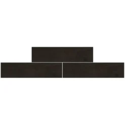 House Beautiful Aurelia Liquorice Ceramic Wall Tile 75 X 300mm - 0.5sqm Pack -Flooring And Tile Store 13220563 1254916343241797