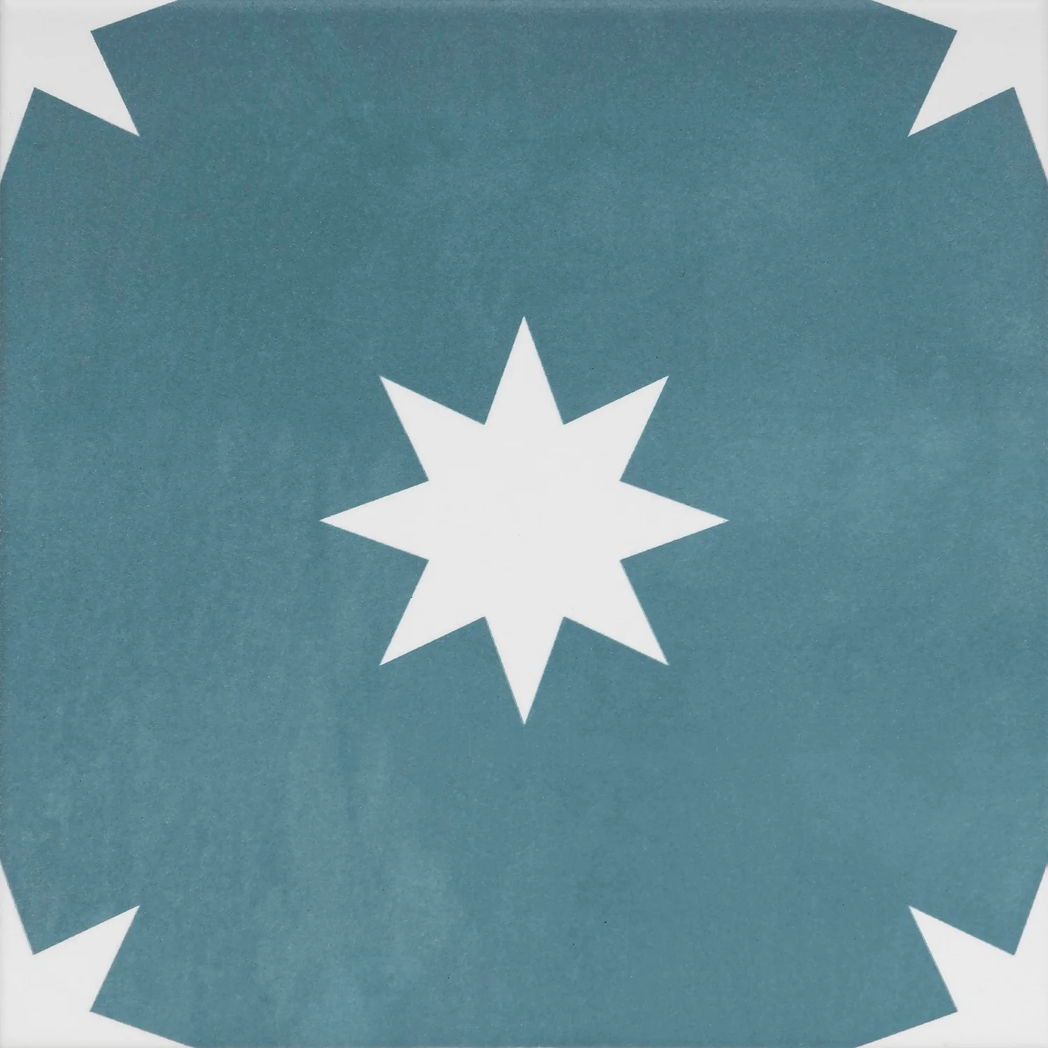 Country Living Starry Skies Peacock Teal Porcelain Wall & Floor Tile - 200 x 200mm - 0.52sqm Pack Country Living Starry Skies Peacock Teal Porcelain Wall & Floor Tile - 200 X 200mm - 0.52sqm Pack -Flooring And Tile Store 13220582 1574909608280572