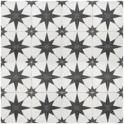 Country Living Starry Skies White Light Porcelain Floor & Wall Tile 1.42sqm Pack - 450x450mm 2 Country Living Starry Skies White Light Porcelain Floor & Wall Tile 1.42sqm Pack - 450x450mm -Flooring And Tile Store 13220583 2094915124923530