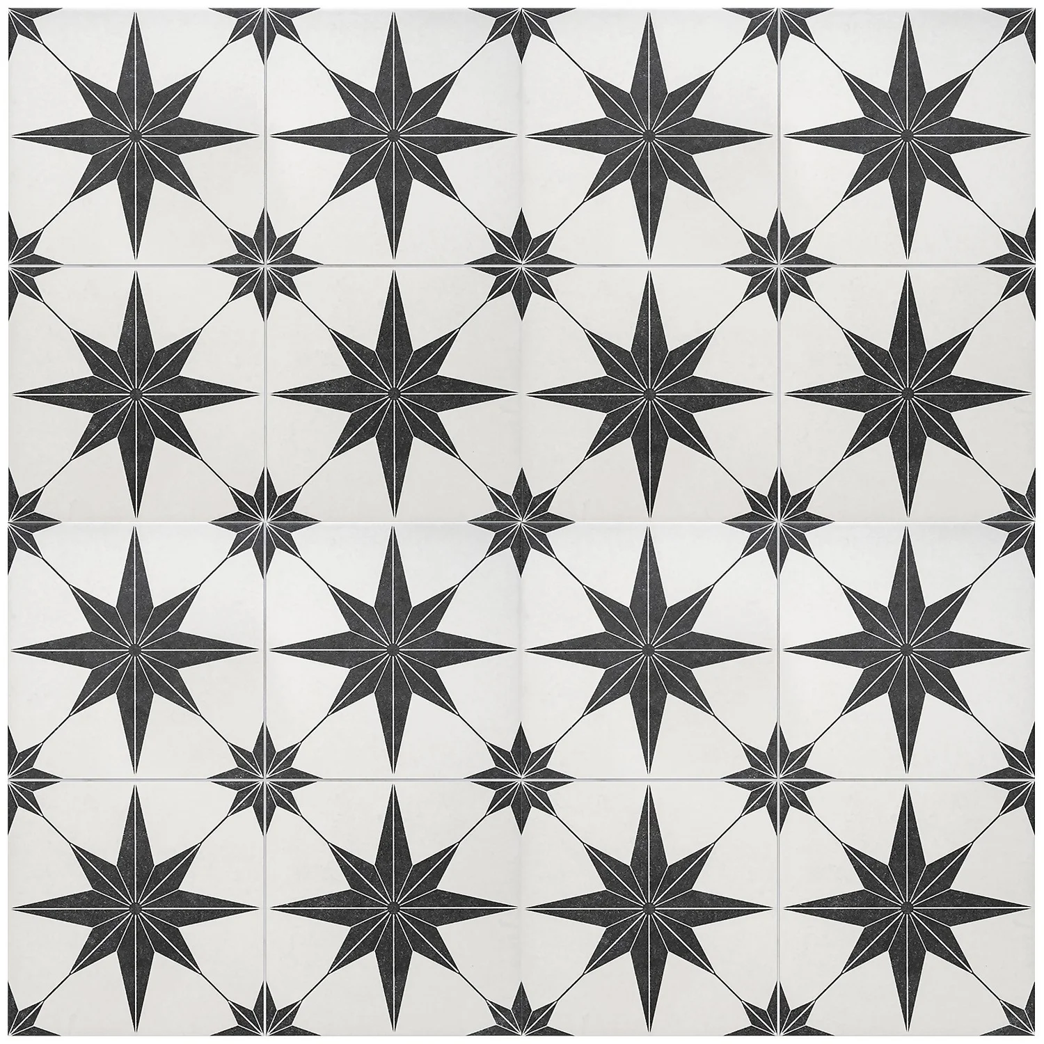 Country Living Starry Skies White Light Porcelain Floor & Wall Tile 1.42sqm pack - 450x450mm Country Living Starry Skies White Light Porcelain Floor & Wall Tile 1.42sqm Pack - 450x450mm -Flooring And Tile Store 13220583 2094915124923530