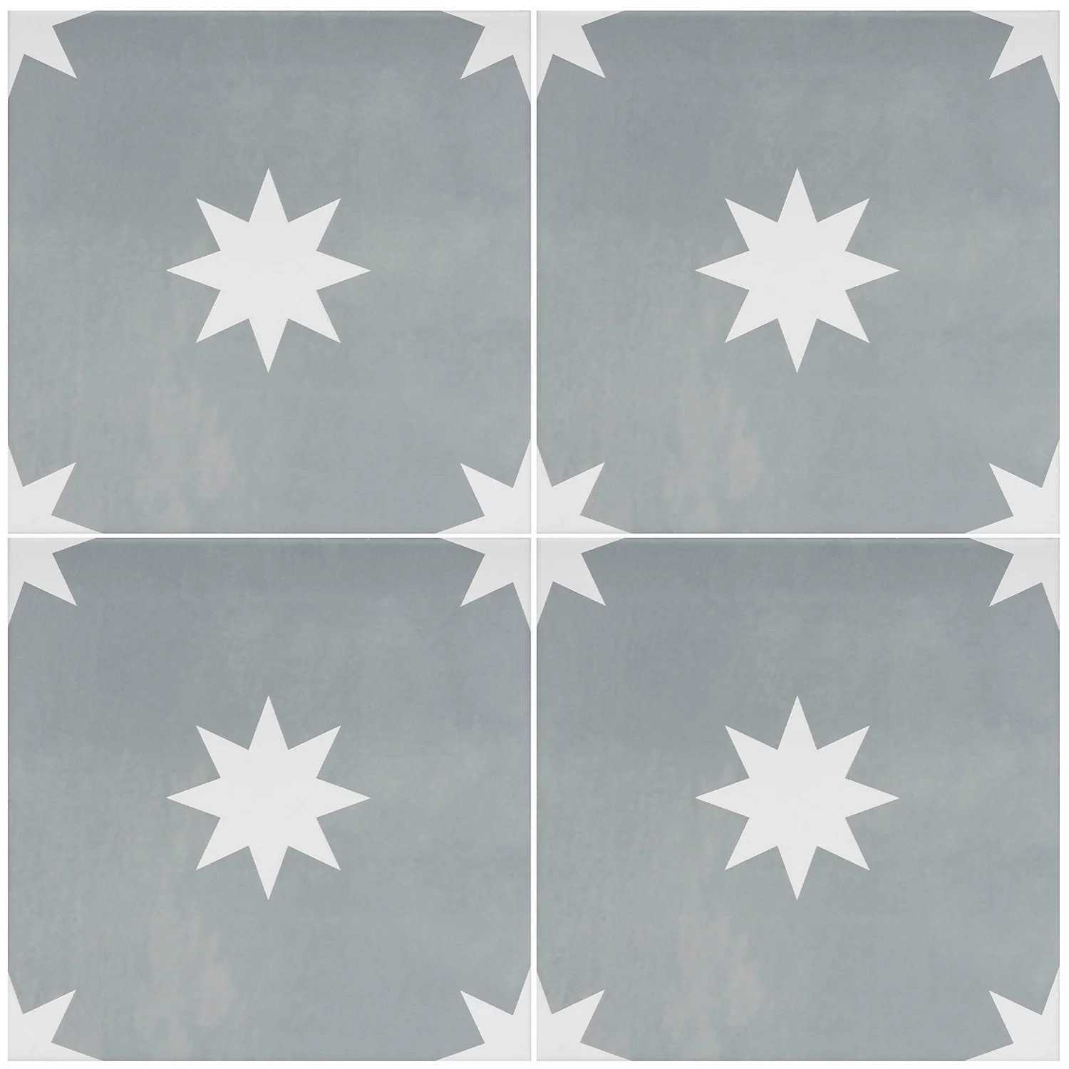 Country Living Starry Skies Chalk Grey Porcelain Wall & Floor Tile 200 x 200mm - 0.52sqm Pack Country Living Starry Skies Chalk Grey Porcelain Wall & Floor Tile 200 X 200mm - 0.52sqm Pack -Flooring And Tile Store 13220587 1904915124800662