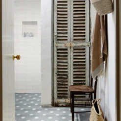 Country Living Starry Skies Chalk Grey Porcelain Wall & Floor Tile 200 X 200mm - 0.52sqm Pack