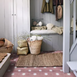 Country Living Starry Skies Peony Blush Porcelain Wall & Floor Tile 200 X 200mm - 0.52sqm Pack -Flooring And Tile Store 13220588 1075051391067092