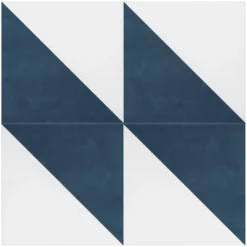 House Beautiful Cube Denim Porcelain Wall & Floor Tile 200 X 200mm - 0.52sqm Pack -Flooring And Tile Store 13220590 1724924675554813