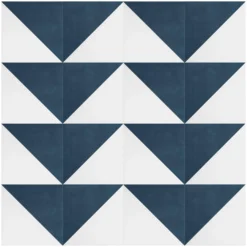 House Beautiful Cube Denim Porcelain Wall & Floor Tile 200 X 200mm - 0.52sqm Pack -Flooring And Tile Store 13220590 8964924671357078