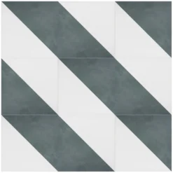 House Beautiful Cube Fern Porcelain Wall & Floor Tile 200 X 200mm - 0.52sqm Pack -Flooring And Tile Store 13220592 2144924675957482