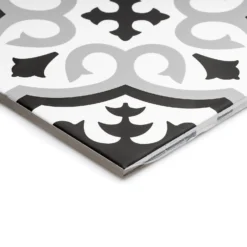 Fiore Classic Grey Porcelain Wall & Floor Tile 200 X 200mm - 0.52sqm Pack -Flooring And Tile Store 13220599 1794916347973772