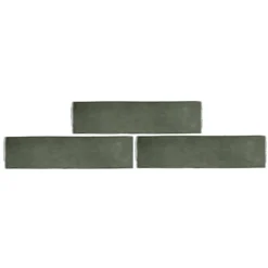Country Living Artisan Moss Green Ceramic Wall Tile 75 X 300mm - 0.5sqm Pack 2 Country Living Artisan Moss Green Ceramic Wall Tile 75 X 300mm - 0.5sqm Pack -Flooring And Tile Store 13433220 1824916414534970