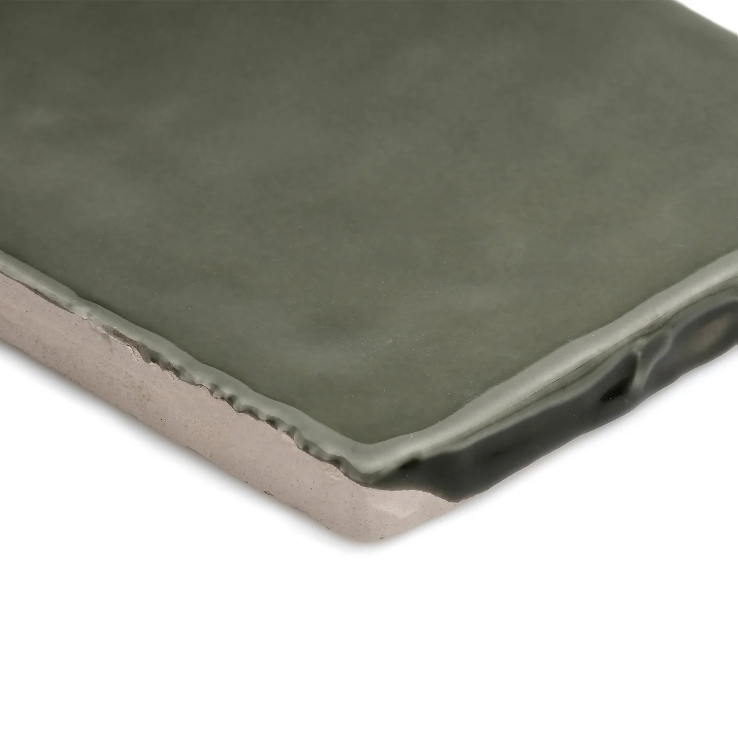 Country Living Artisan Moss Green Ceramic Wall Tile 75 x 300mm - 0.5sqm Pack Country Living Artisan Moss Green Ceramic Wall Tile 75 X 300mm - 0.5sqm Pack -Flooring And Tile Store 13433220 2124916414570532