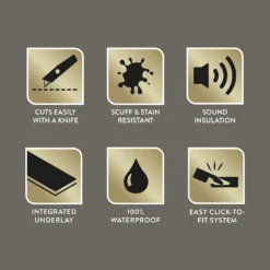 Kraus Herringbone Luxury Vinyl Floor Tile Sample - Aversley Oak -Flooring And Tile Store 13733826 1984957094254212