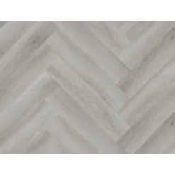 Kraus Herringbone Luxury Vinyl Floor Tile Sample - Owsten Grey -Flooring And Tile Store 13733828 1434957094586759