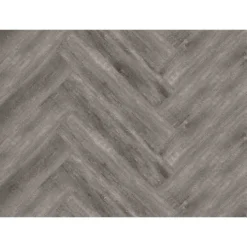Kraus Herringbone Luxury Vinyl Floor Tile Sample - Brampton Grey -Flooring And Tile Store 13733830 5634957094586792