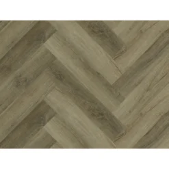 Kraus Herringbone Luxury Vinyl Floor Tile Sample - Odell Oak -Flooring And Tile Store 13733831 2094957094602719