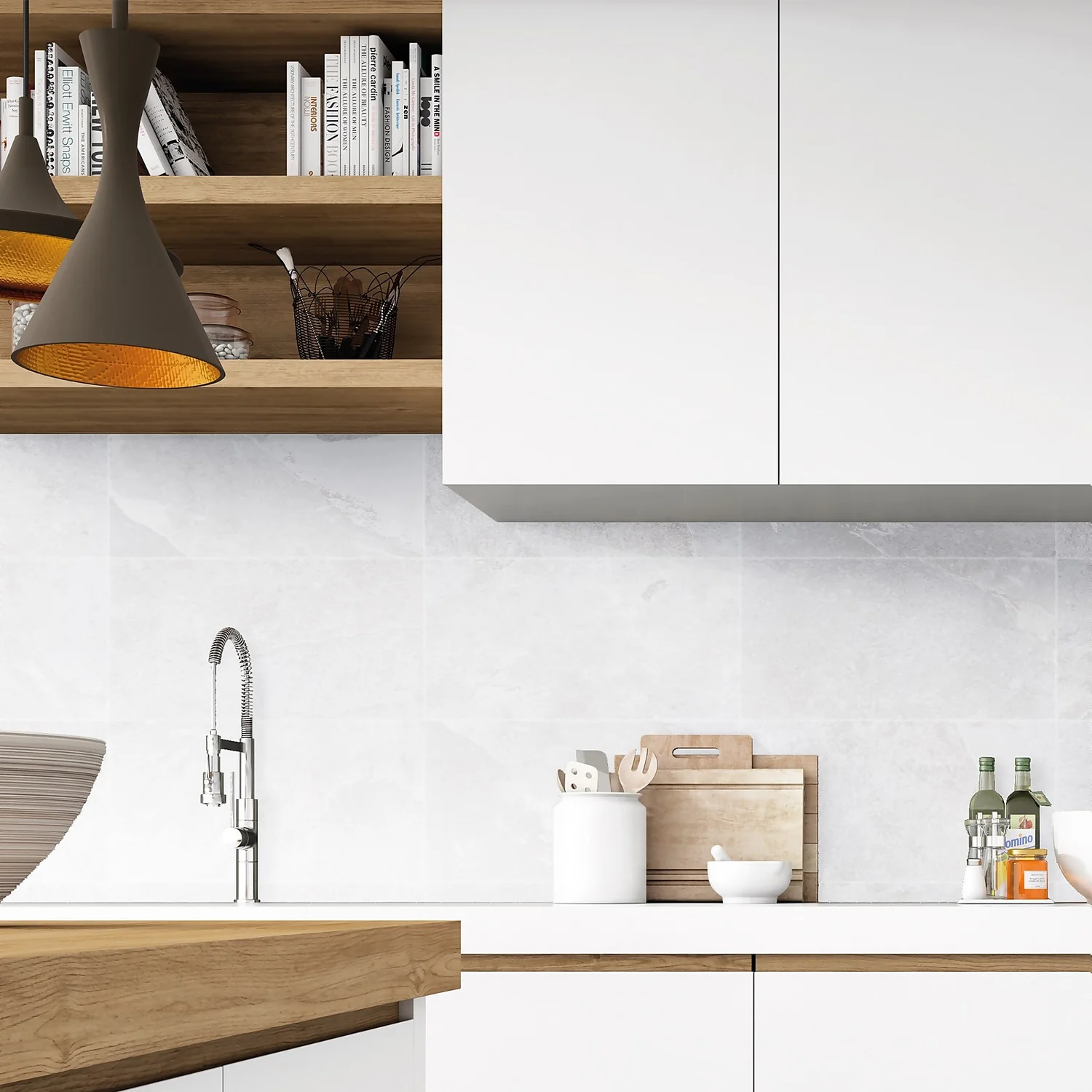 Marquis Espacio White Porcelain Tile (Sample Only) - 100 x 130mm Marquis Espacio White Porcelain Tile (Sample Only) - 100 X 130mm -Flooring And Tile Store 13909431 1884980901358253