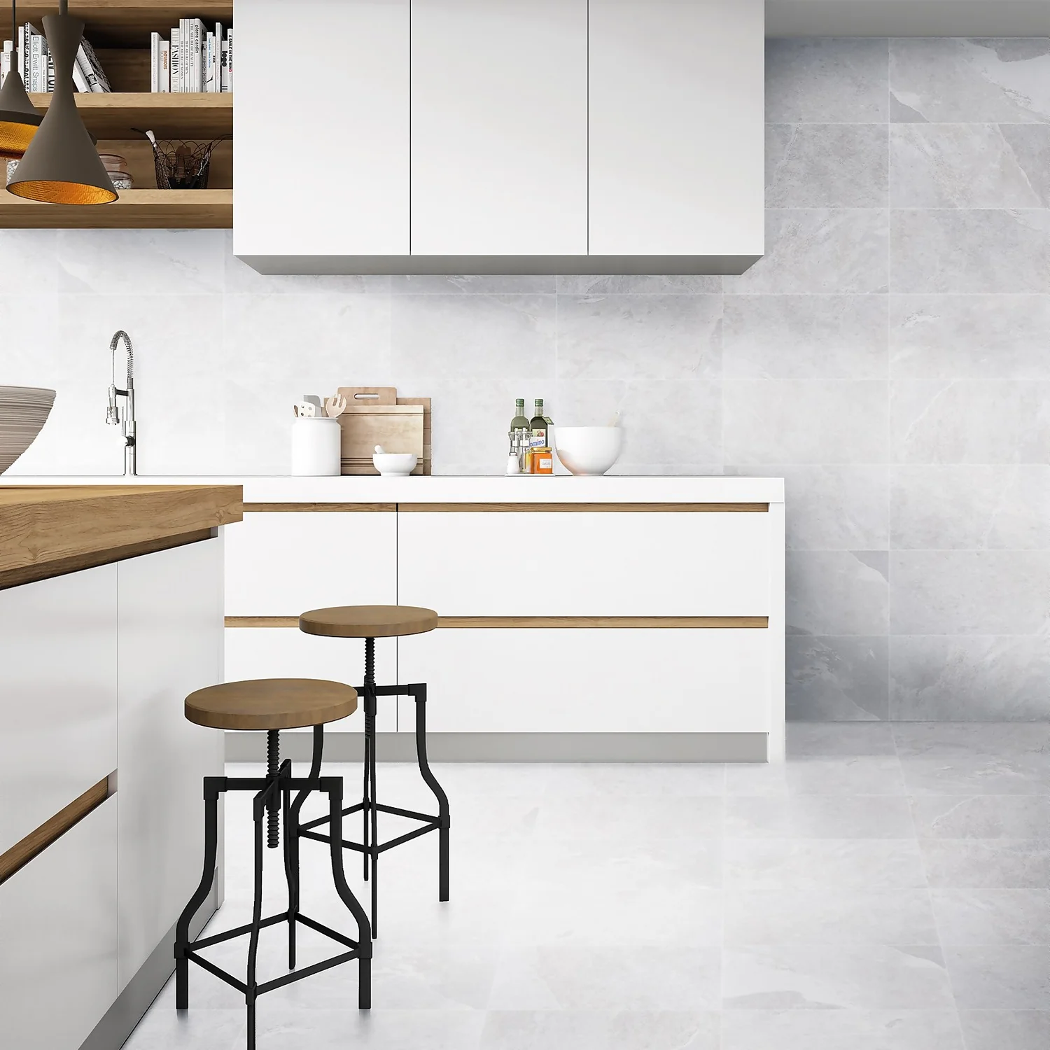 Marquis Espacio White Porcelain Tile (Sample Only) - 100 x 130mm Marquis Espacio White Porcelain Tile (Sample Only) - 100 X 130mm -Flooring And Tile Store 13909431 2054980901662636