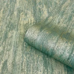 Belgravia Décor Retreat Distressed Textured Green Wallpaper -Flooring And Tile Store 13909702 1084981688859342