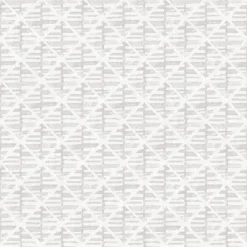 Galerie Geometric Weave Grey A4 Wallpaper Sample