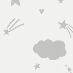 Next Moon & Stars Grey Wallpaper -Flooring And Tile Store 13956083 8614998026267292