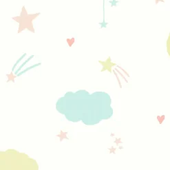 Next Moon & Stars Pastel Wallpaper -Flooring And Tile Store 13956085 1324998026315445