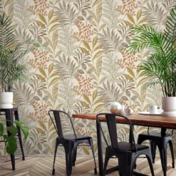 Grandeco Kara Taupe Textured Matt Wallpaper -Flooring And Tile Store 13980247 5694998778076817