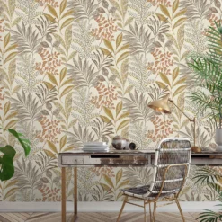 Grandeco Kara Taupe Textured Matt Wallpaper -Flooring And Tile Store 13980247 7434998778039950