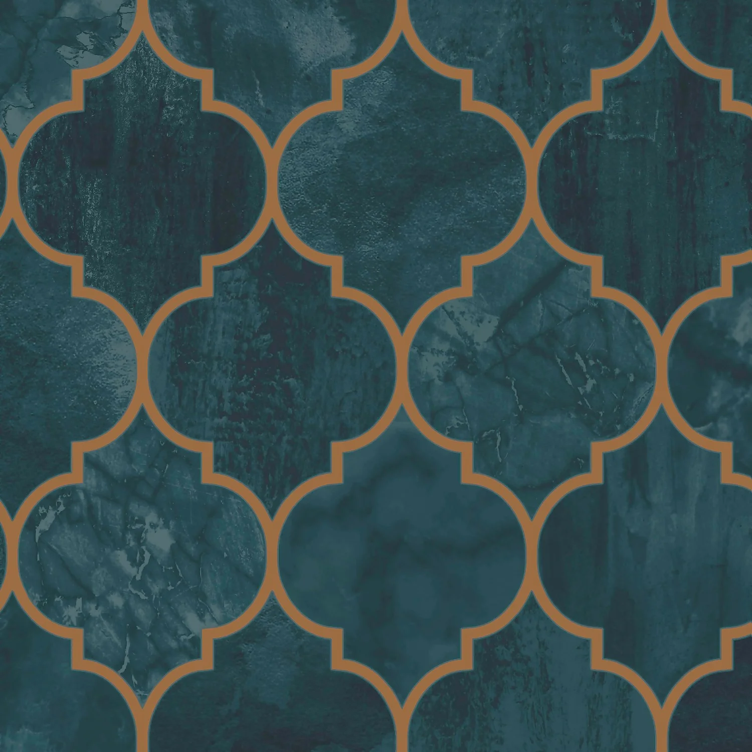 Contour Tegula Teal and Copper Wallpaper Contour Tegula Teal And Copper Wallpaper -Flooring And Tile Store 13991820 1995003724781218