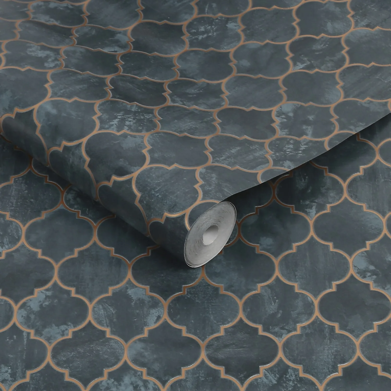 Contour Tegula Teal and Copper Wallpaper Contour Tegula Teal And Copper Wallpaper -Flooring And Tile Store 13991820 2975003724881340