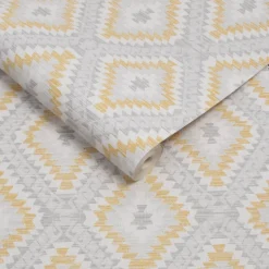 Superfresco Colours Aztec Geo Grey And Ochre Wallpaper -Flooring And Tile Store 13991827 1405003725755288