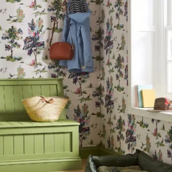 Joules Woodland Scene Dawn Grey Wallpaper -Flooring And Tile Store 13991840 2225003722771803