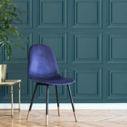 Fresco Wood Panel Teal Wallpaper -Flooring And Tile Store 13991871 9815003724832551