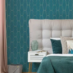 Superfresco Colours Eternity Teal Wallpaper 4 Superfresco Colours Eternity Teal Wallpaper -Flooring And Tile Store 13991883 1265003726515572