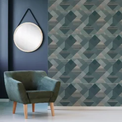 Superfresco Easy Kaleidoscope Emerald Wallpaper -Flooring And Tile Store 13991892 1185003725770144