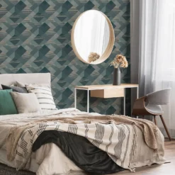 Superfresco Easy Kaleidoscope Emerald Wallpaper -Flooring And Tile Store 13991892 1455003725839762