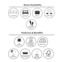 EGGER HOME Toscolano Tobacco 10mm Laminate Flooring -Flooring And Tile Store 13999096 1665014868405736