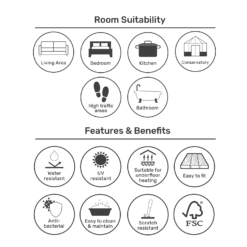 EGGER HOME Natural Creston Oak 8mm Aqua+ Laminate Flooring -Flooring And Tile Store 13999102 8335014868466066