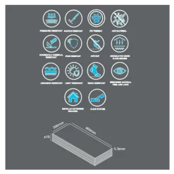 None Rigid Core Marble Tile Luxury Vinyl Flooring - Flooring Sample 2 None Rigid Core Marble Tile Luxury Vinyl Flooring - Flooring Sample -Flooring And Tile Store 14186442 2125009721282789