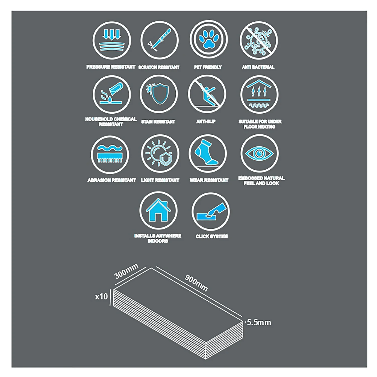 Rigid Core Marble Tile Luxury Vinyl Flooring - Flooring Sample None Rigid Core Marble Tile Luxury Vinyl Flooring - Flooring Sample -Flooring And Tile Store 14186442 2125009721282789